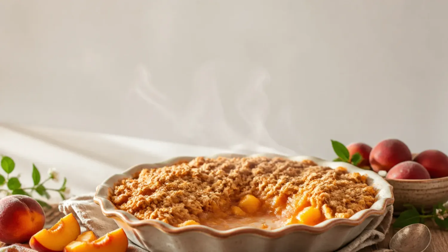 25 Easy Peach Crisp Recipes With Frozen Peaches