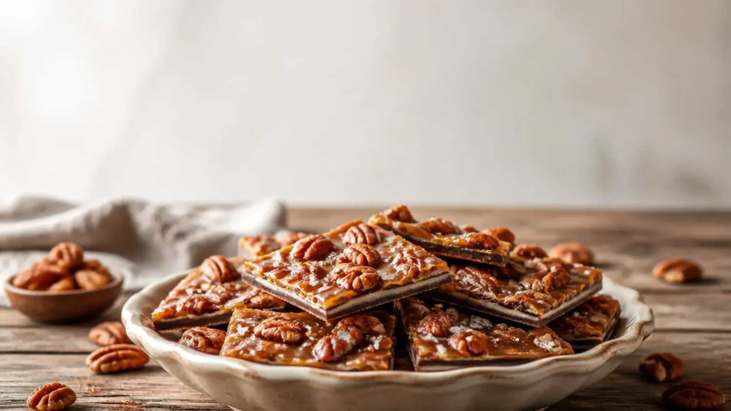 25 Pecan Pie Bark Recipes My Family Always Requests