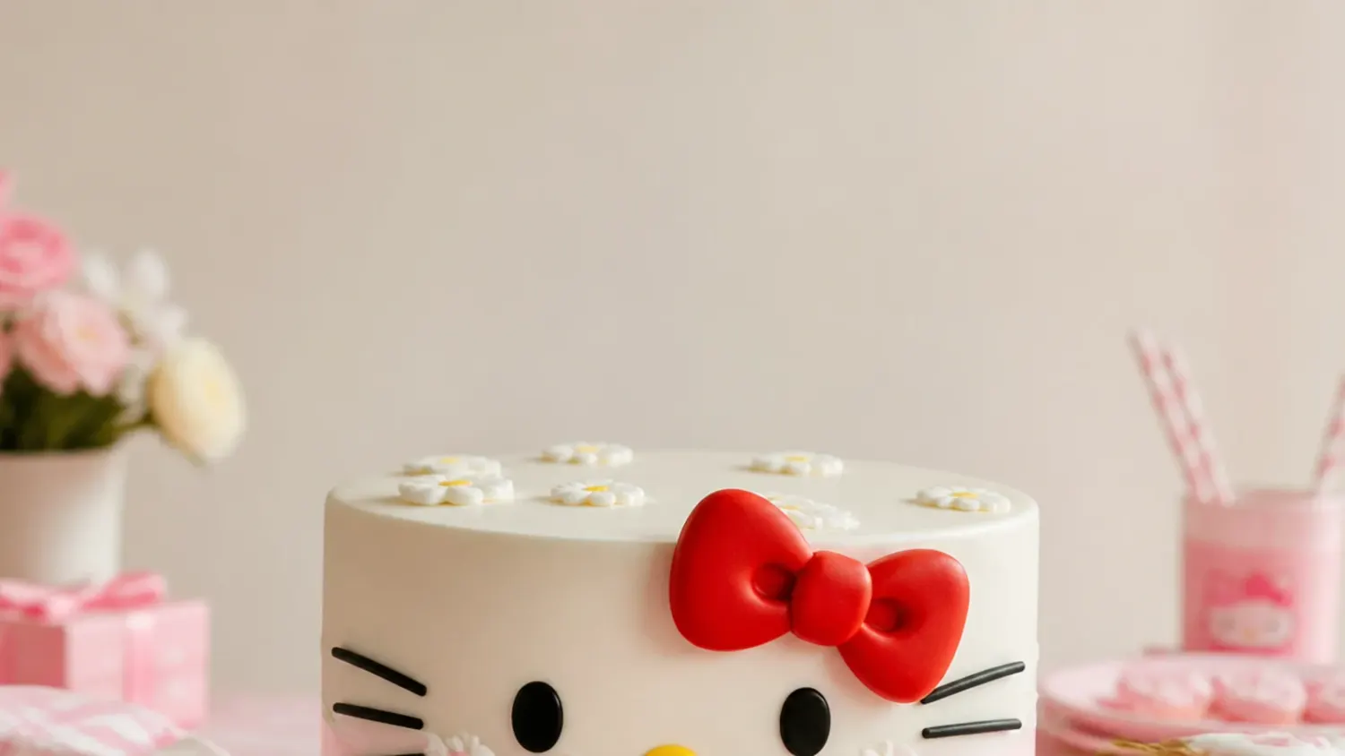 15 Simple Hello Kitty Cakes for Beginners