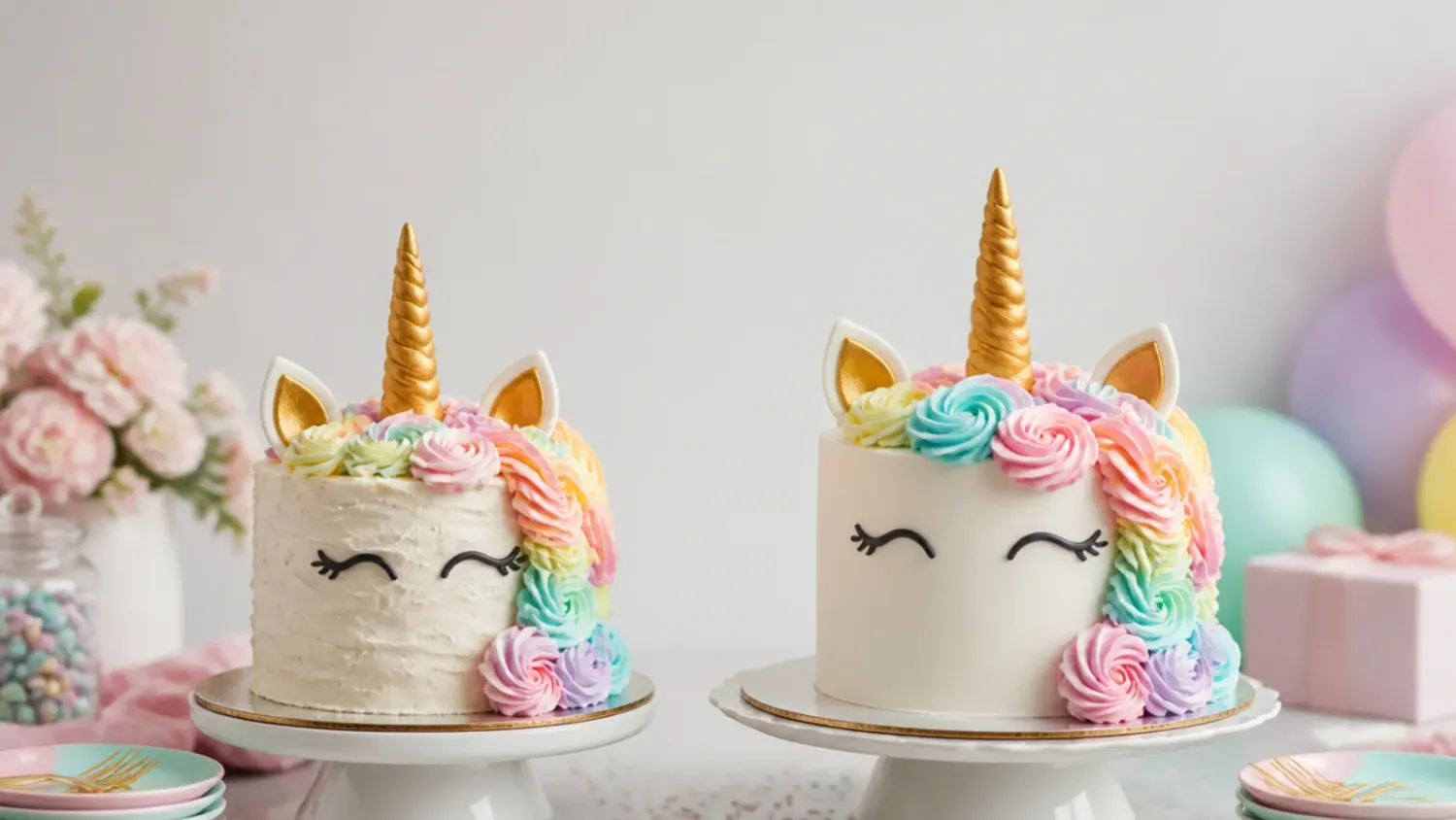3 Homemade vs Bakery Unicorn Cakes Compared