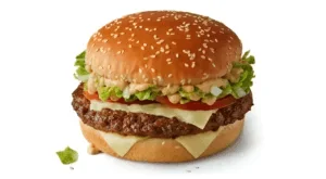 McDonald’s UK Burger Menu