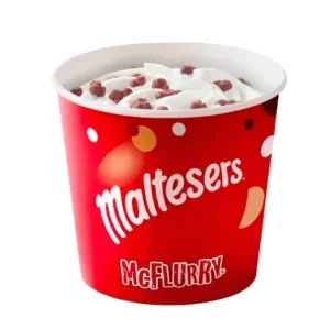McDonald's McFlurry Menu