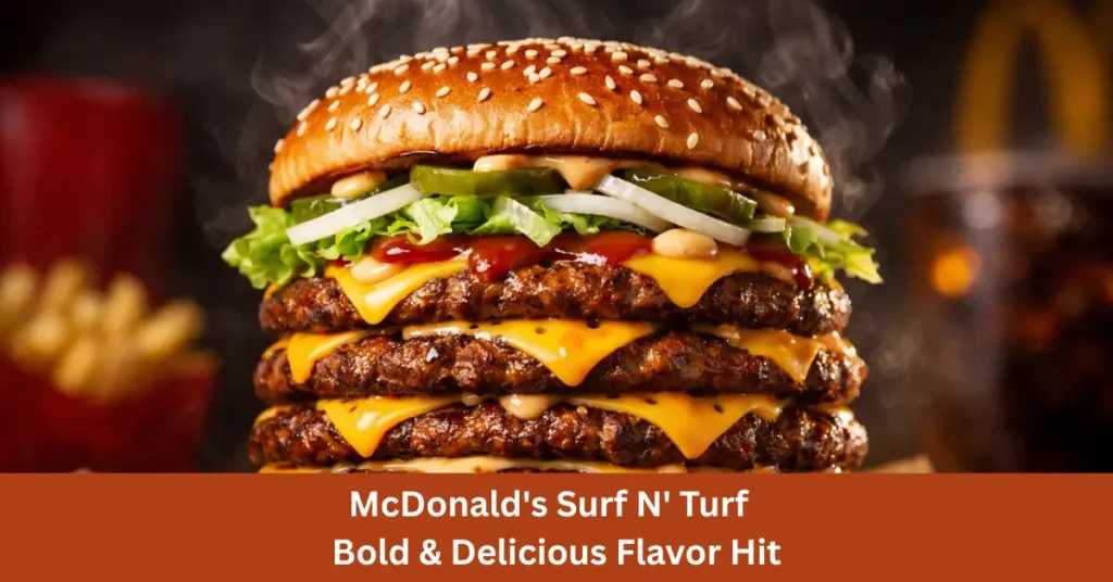 McDonald's Surf N' Turf 2026 Bold & Delicious Flavor Hit