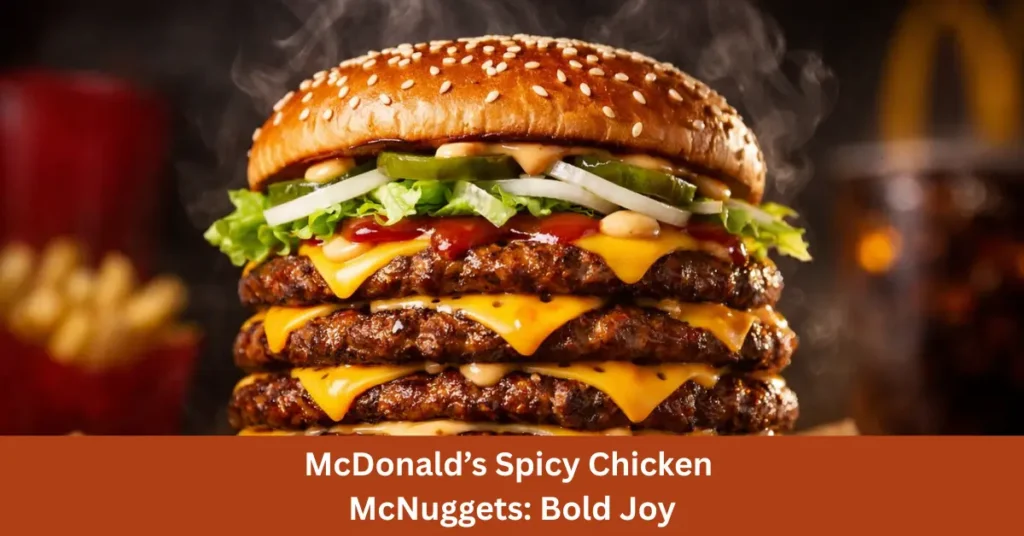 McDonald’s Spicy Chicken McNuggets 2026: Bold Joy