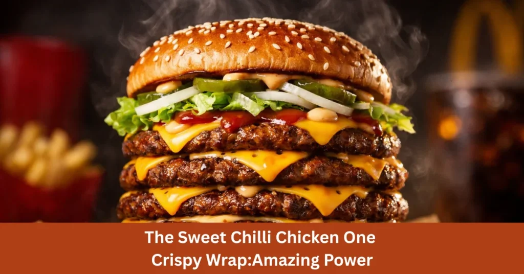 The Sweet Chilli Chicken One Crispy Wrap:Amazing Power 2026