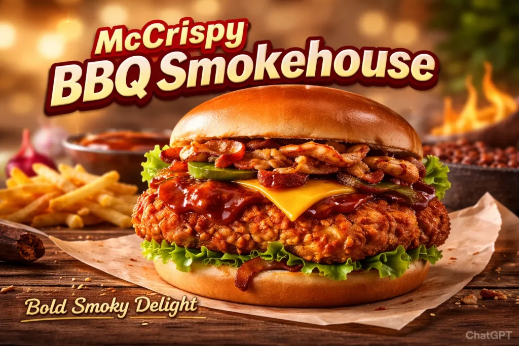 McCrispy BBQ Smokehouse 2026: Bold Smoky Delight
