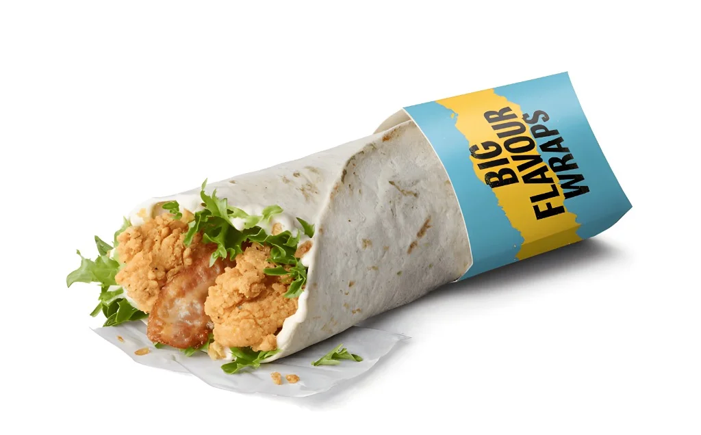 The Caesar & Bacon Chicken One Crispy Wrap 2026: Amazing