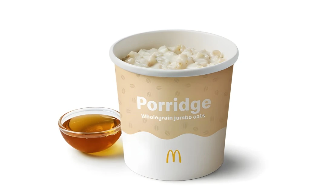 McDonald’s Porridge with Lyle’s Golden Syrup: Tasty 2026
