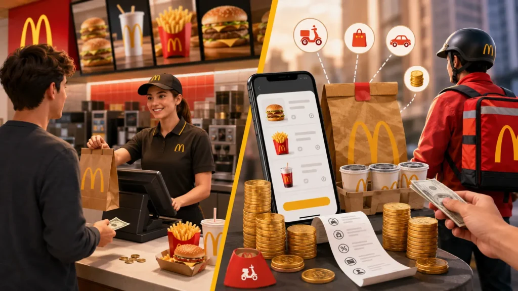 Why McDonald’s Delivery Costs More Than In-Store Right Now