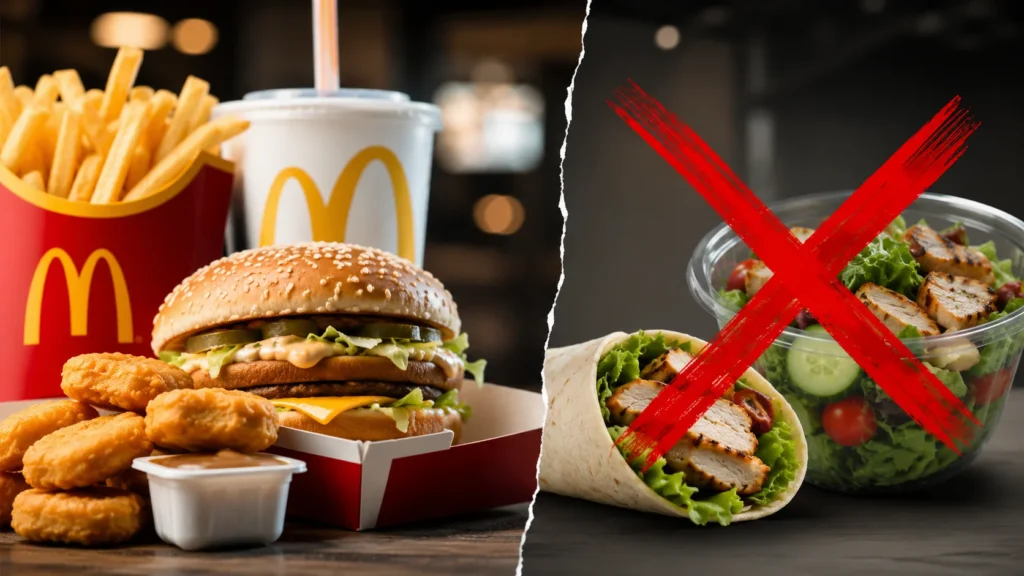 Why McDonald’s UK Removed Grilled Chicken Wraps and Salads