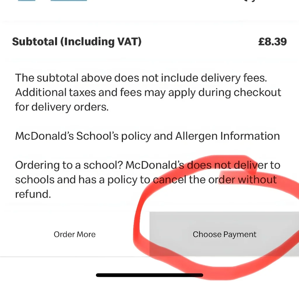 McDonald’s App Payment Greyed Out for McDelivery?Easy Fixes